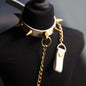 White Collar Necklace